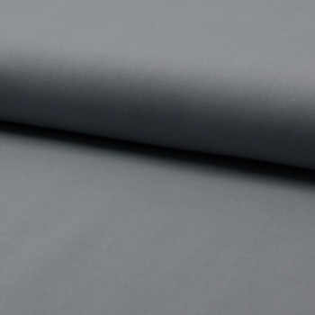 Tissu voile de coton 100% coton gris argent