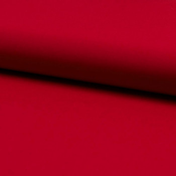100% cotton plain poplin fabric red