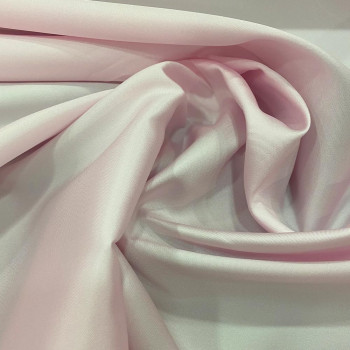 Mikado soft pink silk fabric