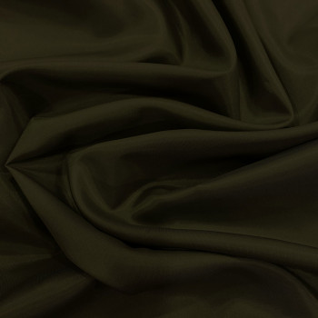 Khaki green 100% acetate lining fabric