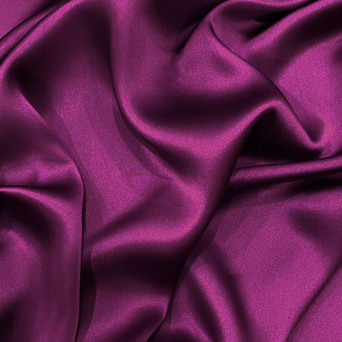 Light violet satin fabric 100% silk — Tissus en Ligne